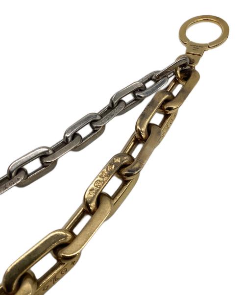 LOUIS VUITTON（ルイ ヴィトン）LOUIS VUITTON (ルイ ヴィトン) バッグチャーム ゴールド×シルバーの古着・服飾アイテム