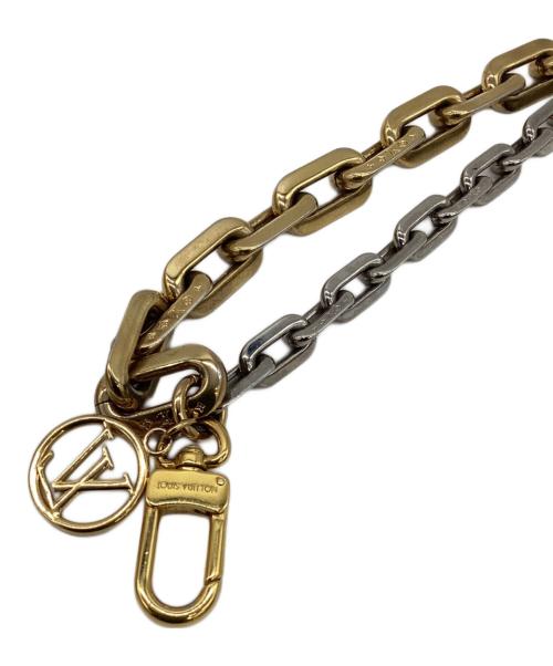 LOUIS VUITTON（ルイ ヴィトン）LOUIS VUITTON (ルイ ヴィトン) バッグチャーム ゴールド×シルバーの古着・服飾アイテム