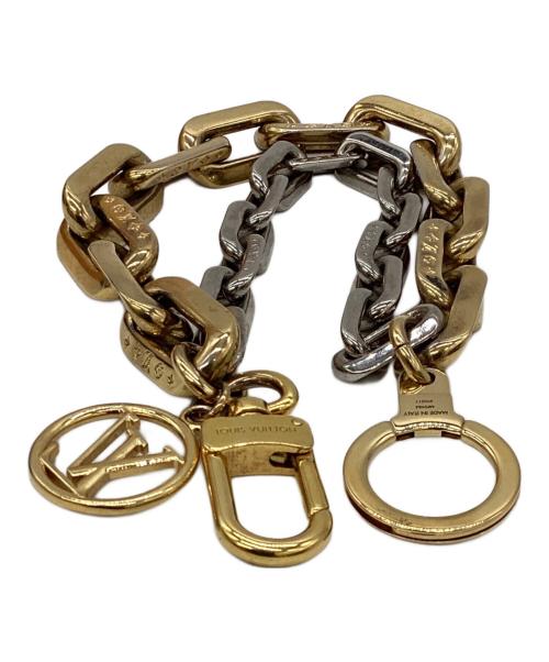 LOUIS VUITTON（ルイ ヴィトン）LOUIS VUITTON (ルイ ヴィトン) バッグチャーム ゴールド×シルバーの古着・服飾アイテム