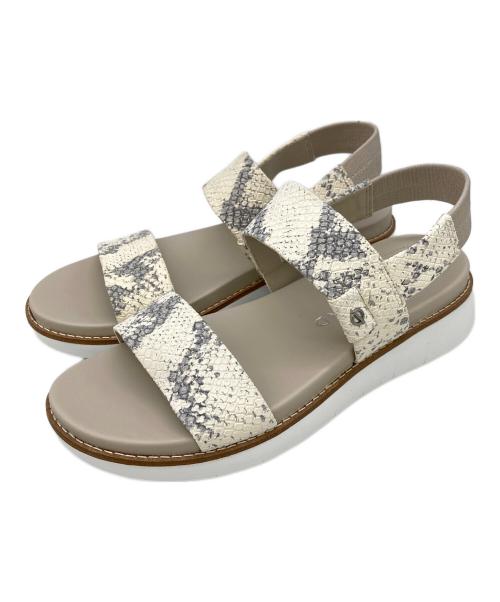 COLE HAAN（コールハーン）COLE HAAN (コールハーン) フラヤ スライド サンダル アイボリー サイズ:6Bの古着・服飾アイテム