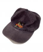 stussyステューシー）の古着「キャップ」｜ブラック