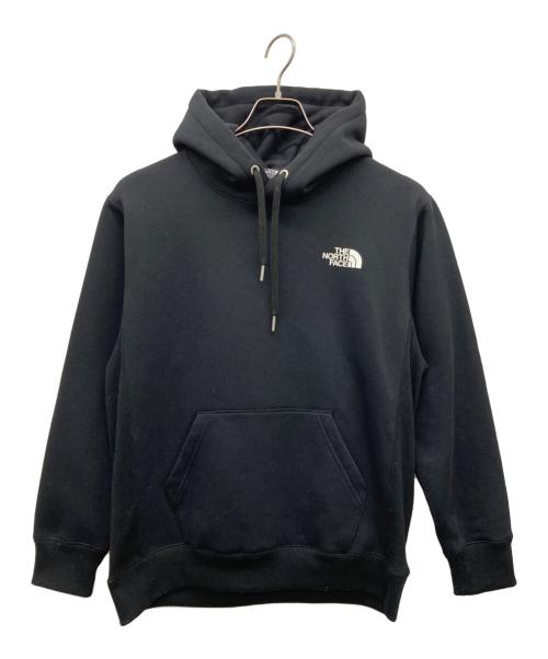 THE NORTH FACE（ザ ノース フェイス）THE NORTH FACE (ザ ノース フェイス) BACK SQUARE LOGO HOODIE ブラック サイズ:Sの古着・服飾アイテム