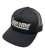 SUPREMEシュプリーム）の古着「メッシュキャップ」｜ブラック