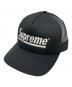 SUPREME（シュプリーム）の古着「メッシュキャップ」｜ブラック