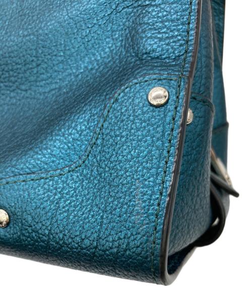 COACH（コーチ）COACH (コーチ) スタッズトートバッグ ネイビーの古着・服飾アイテム