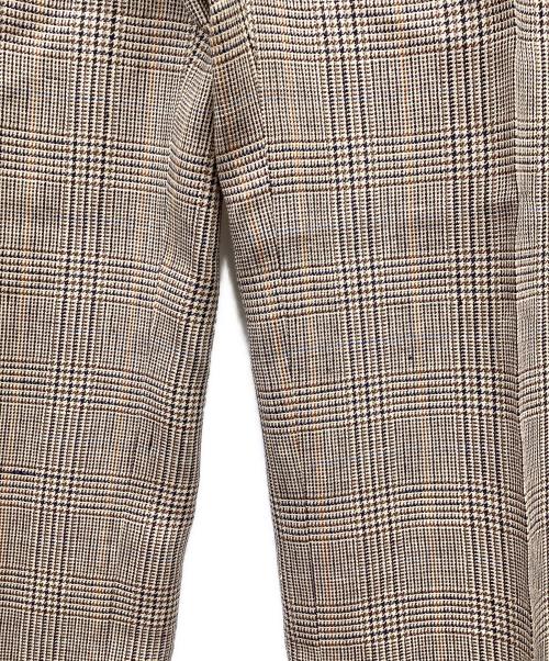 CELINE（セリーヌ）CELINE (セリーヌ) 千鳥格子スラックス ベージュ サイズ:38の古着・服飾アイテム