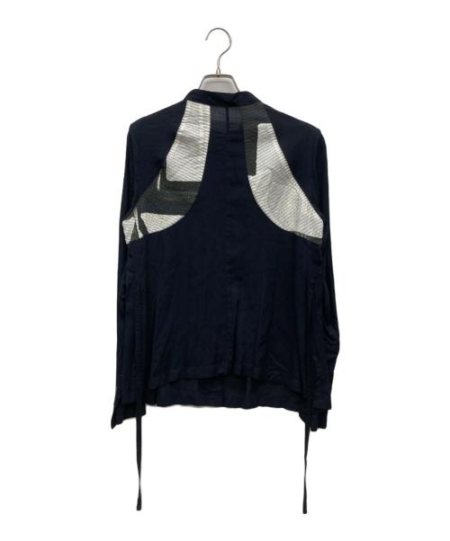 ANN DEMEULEMEESTER（アンドゥムルメステール）ANN DEMEULEMEESTER (アンドゥムルメステール) シャツブラウス ブラック サイズ:34の古着・服飾アイテム