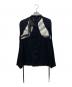 ANN DEMEULEMEESTER（アンドゥムルメステール）の古着「シャツブラウス」｜ブラック