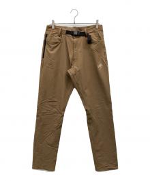 MAMMUT（マムート）の古着「ユーティリティ ソフトシェル パンツ アジアンフィット」｜ブラウン