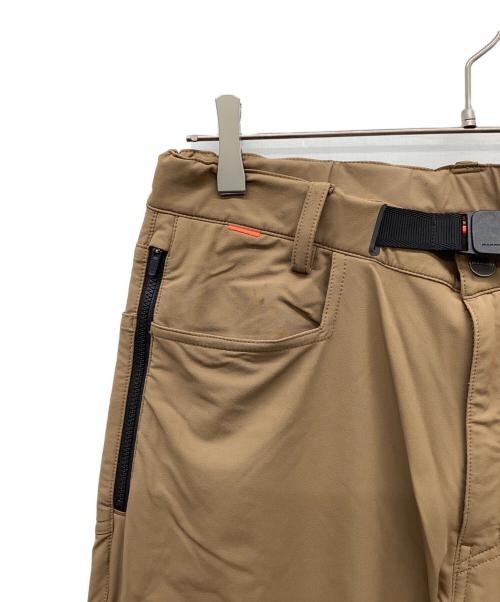 MAMMUT（マムート）MAMMUT (マムート) ユーティリティ ソフトシェル パンツ アジアンフィット ブラウン サイズ:ASIA Lの古着・服飾アイテム