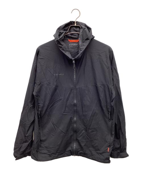 MAMMUT（マムート）MAMMUT (マムート) Glider WB Hooded Jacket AF Men ブラック サイズ:ASIA 2XLの古着・服飾アイテム