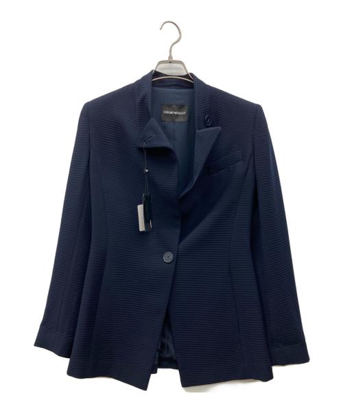 EMPORIO ARMANI（エンポリオ アルマーニ）EMPORIO ARMANI (エンポリオ アルマーニ) Dual Faceジャケット ネイビー サイズ:EU 38の古着・服飾アイテム