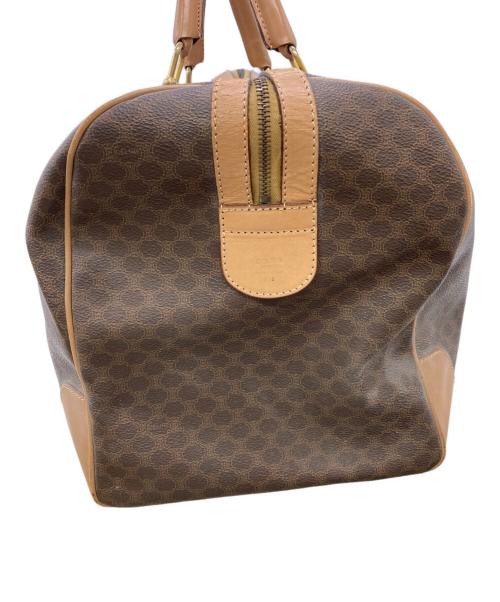 CELINE（セリーヌ）CELINE (セリーヌ) マカダム柄ボストンバッグ ブラウン サイズ:なしの古着・服飾アイテム