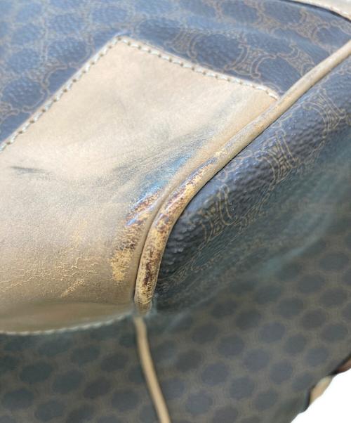 CELINE（セリーヌ）CELINE (セリーヌ) マカダム柄ボストンバッグ ブラウン サイズ:なしの古着・服飾アイテム