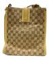 GUCCI (グッチ) GGキャンバスショルダーバッグ イエロー：14000円
