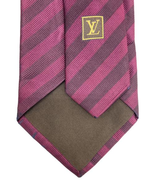 LOUIS VUITTON（ルイ ヴィトン）LOUIS VUITTON (ルイ ヴィトン) シルクネクタイ パープル サイズ:なしの古着・服飾アイテム
