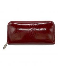 Cartier（カルティエ）の古着「長財布」｜ボルドー