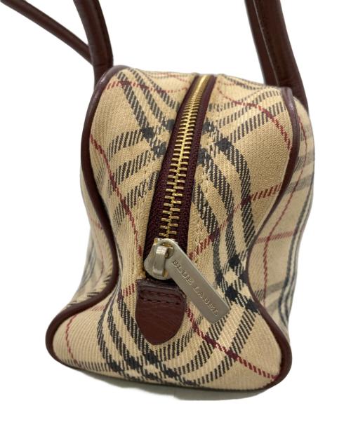 BURBERRY BLUE LABEL（バーバリー ブルー レーベル）BURBERRY BLUE LABEL (バーバリー ブルー レーベル) ノバチェックトートバッグ ベージュの古着・服飾アイテム