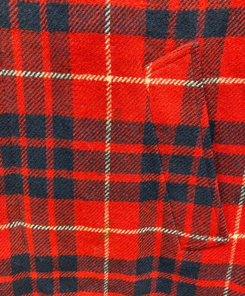 PENDLETON（ペンドルトン）PENDLETON (ペンドルトン) 40s‐50s リバーシブルコート レッド サイズ:なしの古着・服飾アイテム