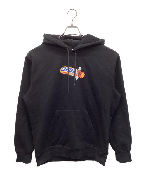 CarHartt（カーハート）CarHartt (カーハート) HOODED CHOCOLATE BAR SWEAT ブラック サイズ:Mの古着・服飾アイテム