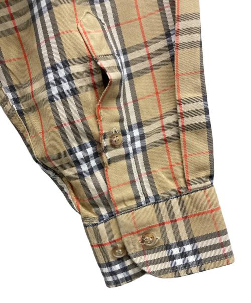 BURBERRY LONDON（バーバリーロンドン）BURBERRY LONDON (バーバリーロンドン) チェックシャツ ベージュ サイズ:41-16の古着・服飾アイテム