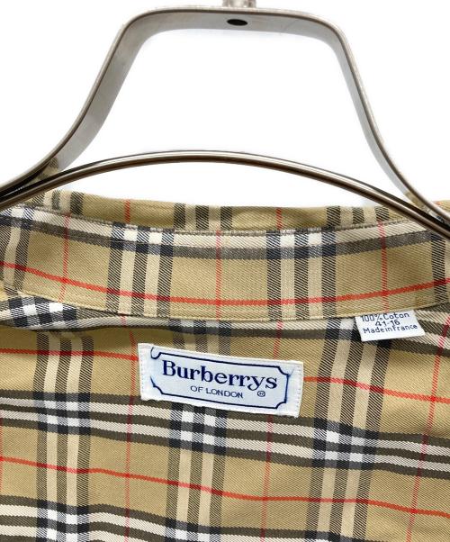 BURBERRY LONDON（バーバリーロンドン）BURBERRY LONDON (バーバリーロンドン) チェックシャツ ベージュ サイズ:41-16の古着・服飾アイテム