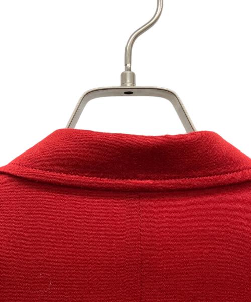 KENZO（ケンゾー）KENZO (ケンゾー) 金ボタンテーラードジャケット レッド サイズ:2の古着・服飾アイテム