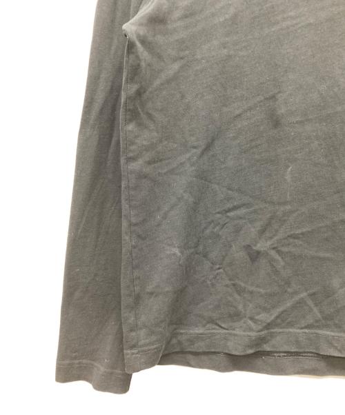 AMI PARIS（アミ パリス）AMI PARIS (アミ パリス) ブラック オーガニックコットン Ami de Coeur Tシャツ ブラック サイズ:Lの古着・服飾アイテム