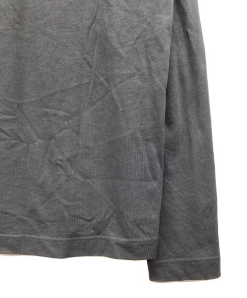 AMI PARIS（アミ パリス）AMI PARIS (アミ パリス) ブラック オーガニックコットン Ami de Coeur Tシャツ ブラック サイズ:Lの古着・服飾アイテム