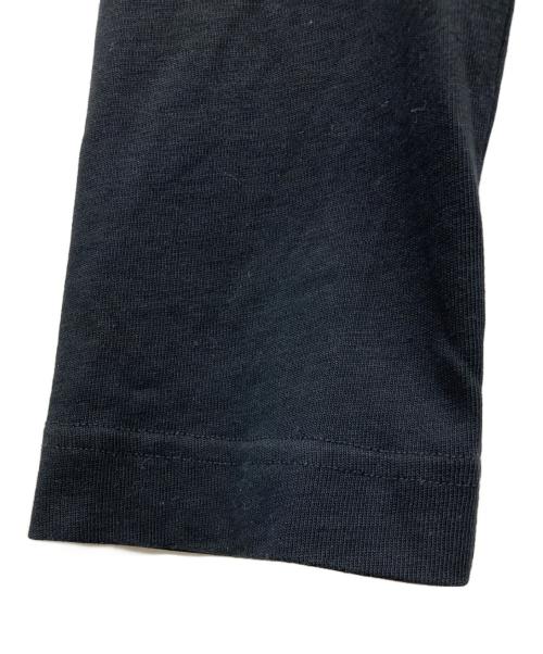 AMI PARIS（アミ パリス）AMI PARIS (アミ パリス) ブラック オーガニックコットン Ami de Coeur Tシャツ ブラック サイズ:Lの古着・服飾アイテム