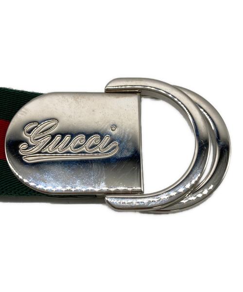 GUCCI（グッチ）GUCCI (グッチ) シェリーラインベルト グリーン サイズ:なしの古着・服飾アイテム