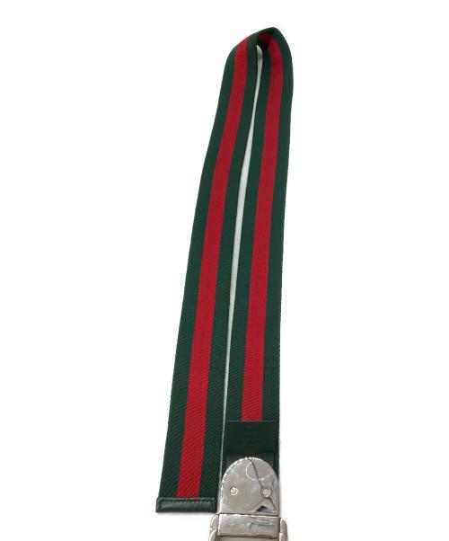 GUCCI（グッチ）GUCCI (グッチ) シェリーラインベルト グリーン サイズ:なしの古着・服飾アイテム