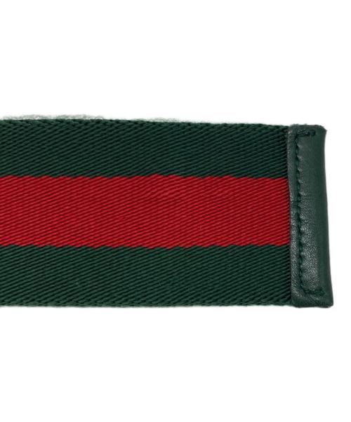 GUCCI（グッチ）GUCCI (グッチ) シェリーラインベルト グリーン サイズ:なしの古着・服飾アイテム
