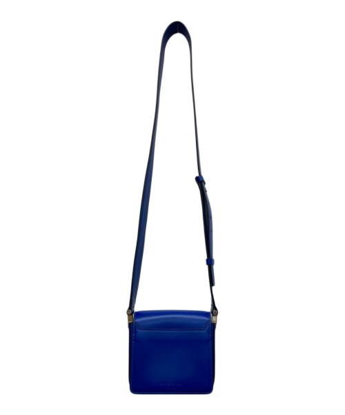 ANTEPRIMA（アンテプリマ）ANTEPRIMA (アンテプリマ) ターンロックレザーミニショルダーバック ブルー サイズ:なしの古着・服飾アイテム