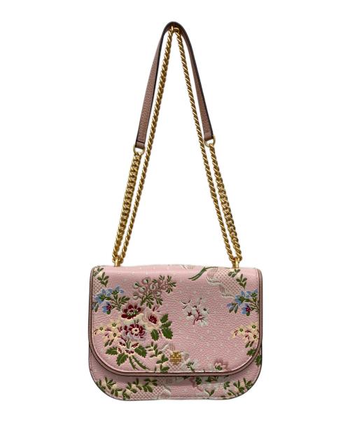 TORY BURCH（トリーバーチ）TORY BURCH (トリーバーチ) 2WAYショルダーバッグ ピンクの古着・服飾アイテム