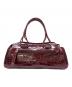 GRES PARIS (グレ パリ) クロコダイル２wayハンドバッグ ボルドー：25000円