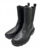 TORY BURCHトリーバーチ）の古着「サイドゴアブーツ」｜ブラック