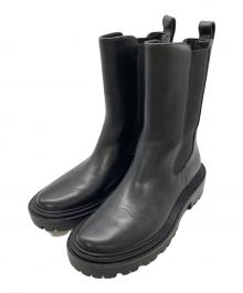 TORY BURCH（トリーバーチ）の古着「サイドゴアブーツ」｜ブラック