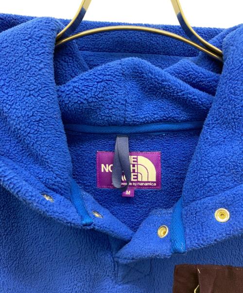 THE NORTHFACE PURPLELABEL（ザ・ノースフェイス パープルレーベル）THE NORTHFACE PURPLELABEL (ザ・ノースフェイス パープルレーベル) フリースジャケット ブルー サイズ:MEDIUMの古着・服飾アイテム