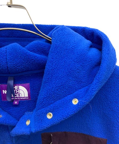 THE NORTHFACE PURPLELABEL（ザ・ノースフェイス パープルレーベル）THE NORTHFACE PURPLELABEL (ザ・ノースフェイス パープルレーベル) フリースジャケット ブルー サイズ:MEDIUMの古着・服飾アイテム