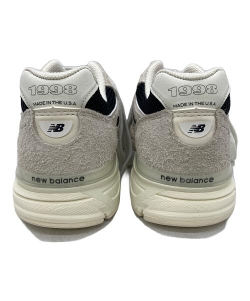 NEW BALANCE（ニューバランス）NEW BALANCE (ニューバランス) JOE FRESHGOODS (ジョー・フレッシュグッズ) 990V4 Intro ホワイト×ブラック サイズ:27.5cmの古着・服飾アイテム