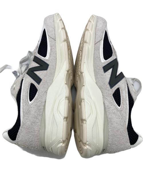 NEW BALANCE（ニューバランス）NEW BALANCE (ニューバランス) JOE FRESHGOODS (ジョー・フレッシュグッズ) 990V4 Intro ホワイト×ブラック サイズ:27.5cmの古着・服飾アイテム