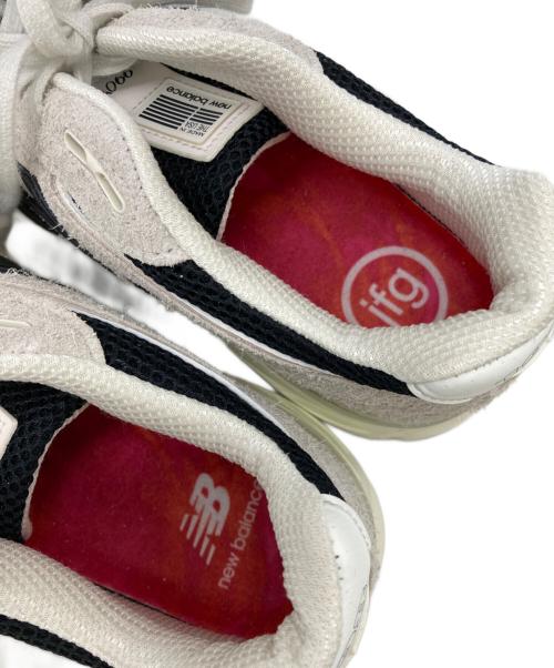 NEW BALANCE（ニューバランス）NEW BALANCE (ニューバランス) JOE FRESHGOODS (ジョー・フレッシュグッズ) 990V4 Intro ホワイト×ブラック サイズ:27.5cmの古着・服飾アイテム