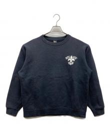 stussy（ステューシー）の古着「プリントスウェット」｜ブラック