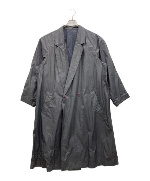 ISSEY MIYAKE MEN（イッセイミヤケメン）ISSEY MIYAKE MEN (イッセイミヤケメン) ナイロンダブルコート ブラック サイズ:MEDIUMの古着・服飾アイテム