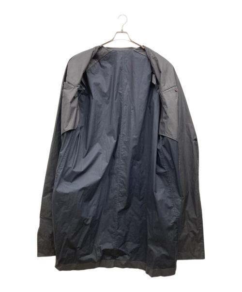 ISSEY MIYAKE MEN（イッセイミヤケメン）ISSEY MIYAKE MEN (イッセイミヤケメン) ナイロンダブルコート ブラック サイズ:MEDIUMの古着・服飾アイテム