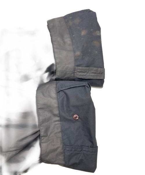 ISSEY MIYAKE MEN（イッセイミヤケメン）ISSEY MIYAKE MEN (イッセイミヤケメン) ナイロンダブルコート ブラック サイズ:MEDIUMの古着・服飾アイテム