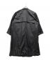 ISSEY MIYAKE MEN (イッセイミヤケメン) ナイロンダブルコート ブラック サイズ:MEDIUM：40000円