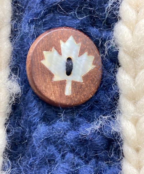 FAB（ファブ）FAB (ファブ) カウチンニットカーディガン ネイビー サイズ:なしの古着・服飾アイテム