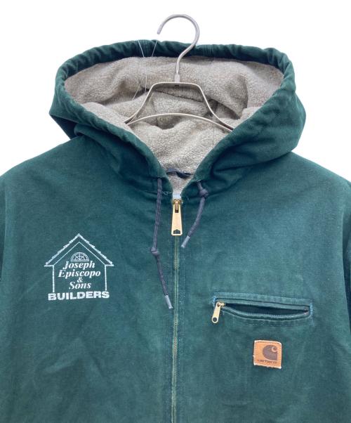 CarHartt（カーハート）CarHartt (カーハート) 裏ボアシエラジャケット グリーン サイズ:X-LARGEの古着・服飾アイテム